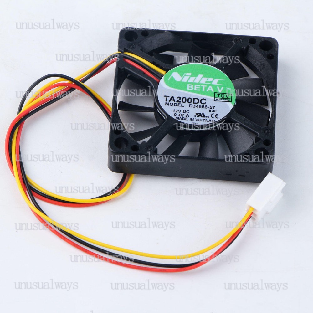 1PC For Nidec TA200DC D34666-57 BUF 5010 DC12V 0.07A cooling fan