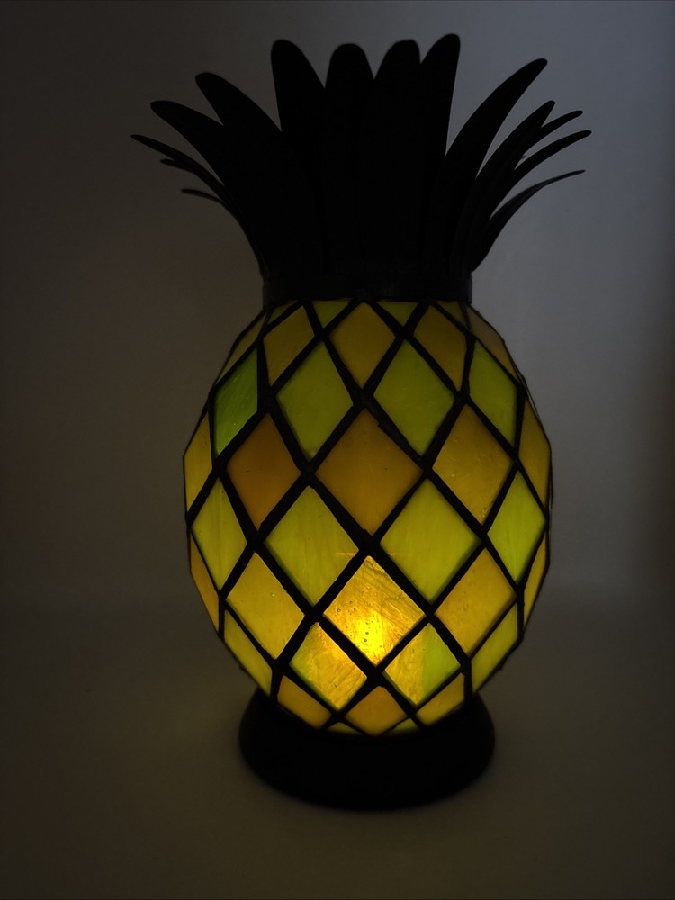 Retired PartyLite Island Escape Pineapple Candle Holder