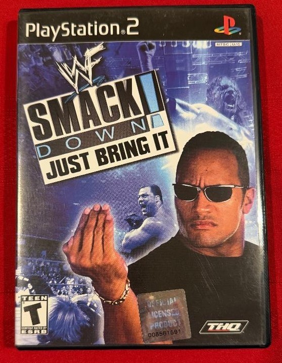 PS2 WF SMACK DOWN! just bring it PlayStation 2