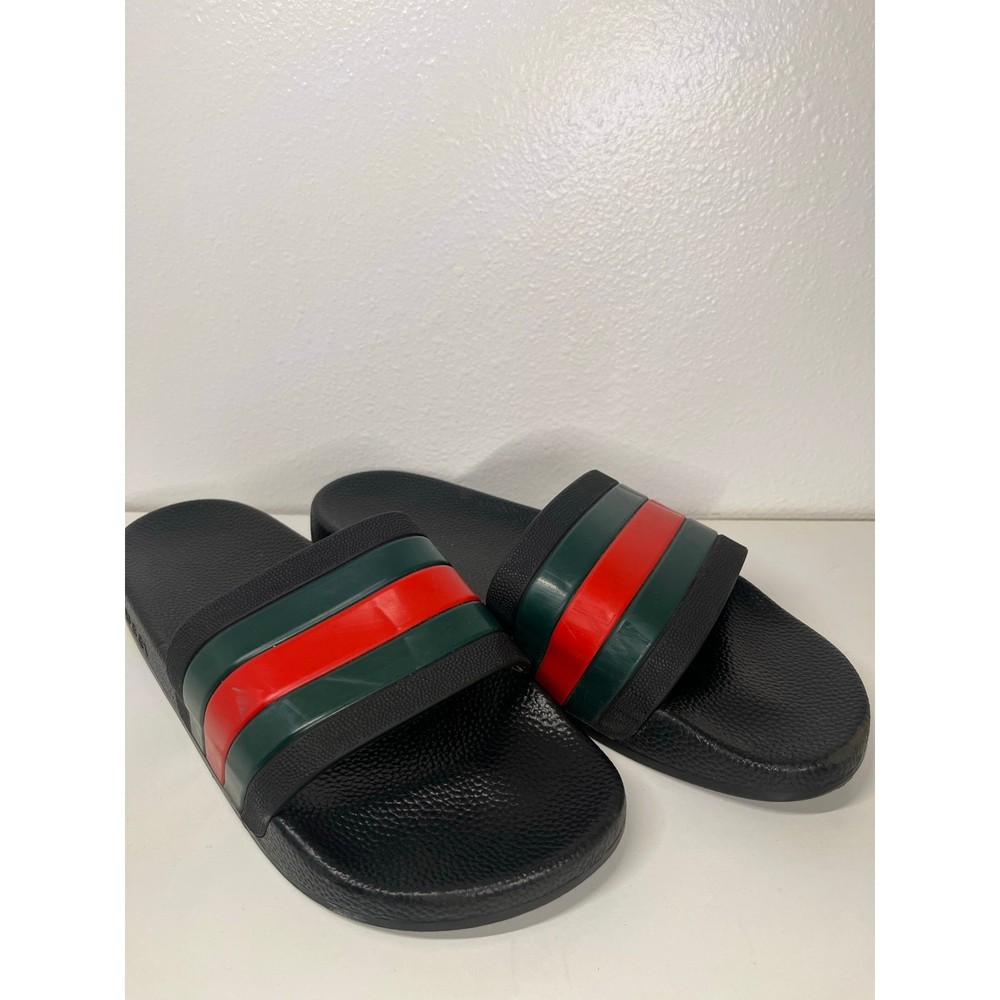 Gucci Mens Slides Size 12 Luxury Comfortable Footwear