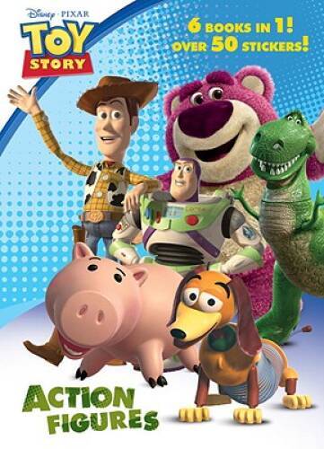 Disney Pixar Toy Story 3 Action Figures Paperback Book by RH Disney