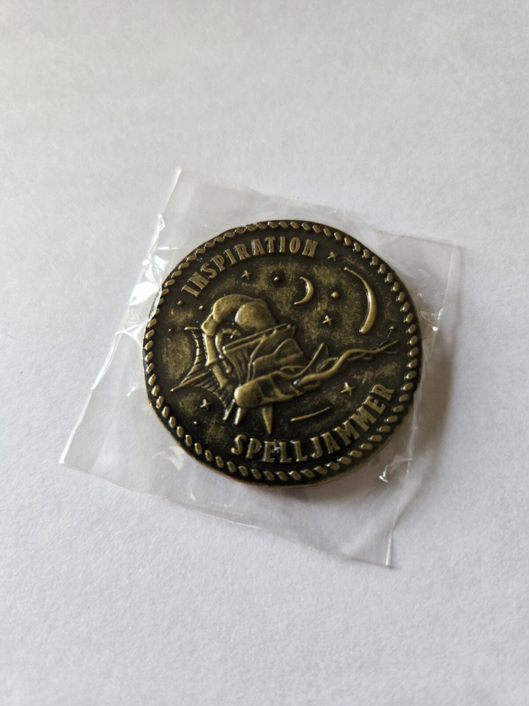 Dungeons & Dragons Acererak's Treasure Packs: Inspiration Spelljammer Coin