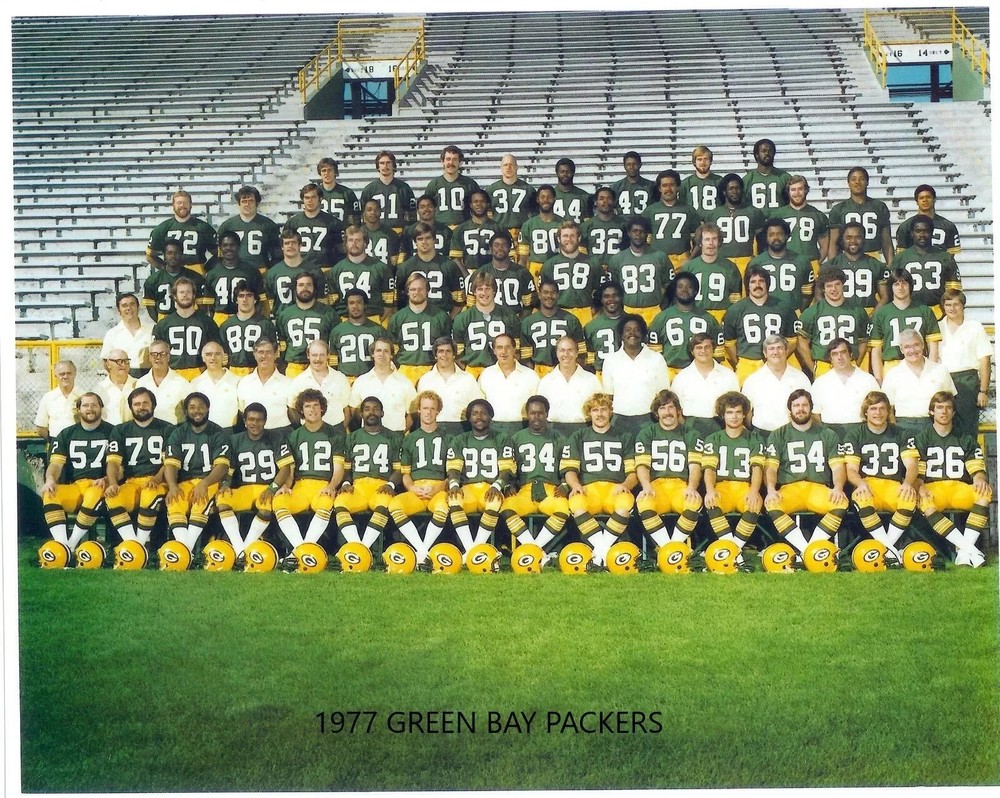 1977 Green Bay Packers Team Football Nfl 4x6 PHOTO PRINT