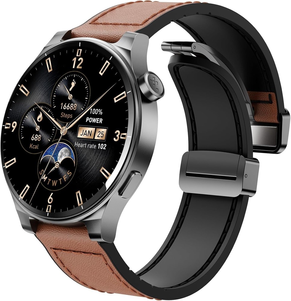 Waterproof Fitness Smartwatch with 100+ Sport Modes for Active Users