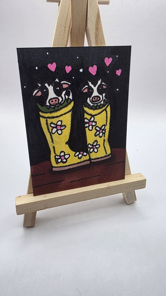 Pocket Worlds Miniature ACEO Art Cards – Whimsical Tiny World Collection OOAK