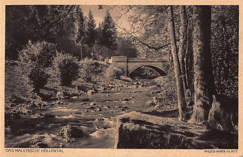 Altheide-Bad, Glatz, Breslau (Polanica-Zdrój, Kłodzko, Wrocław) - Höllental