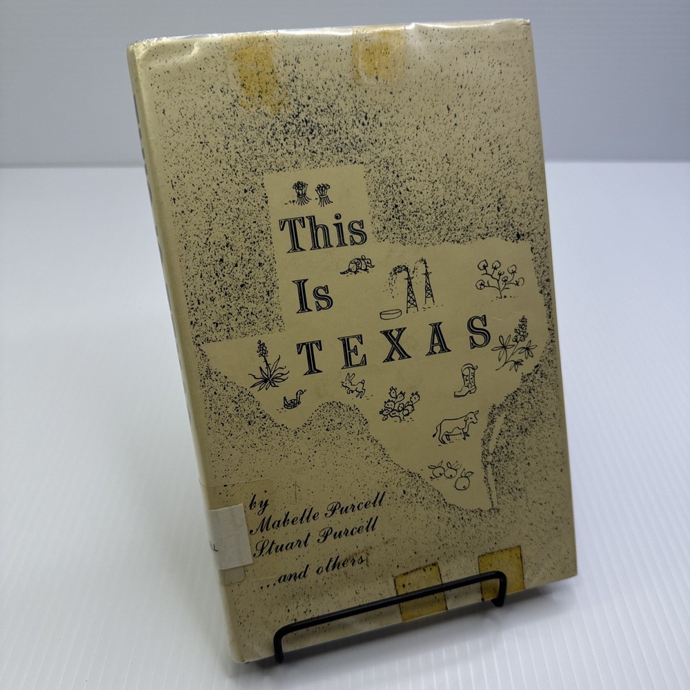 This is Texas Purcell Signed! 1977 ExLib HC 78 Articles Texas Heritage Texana