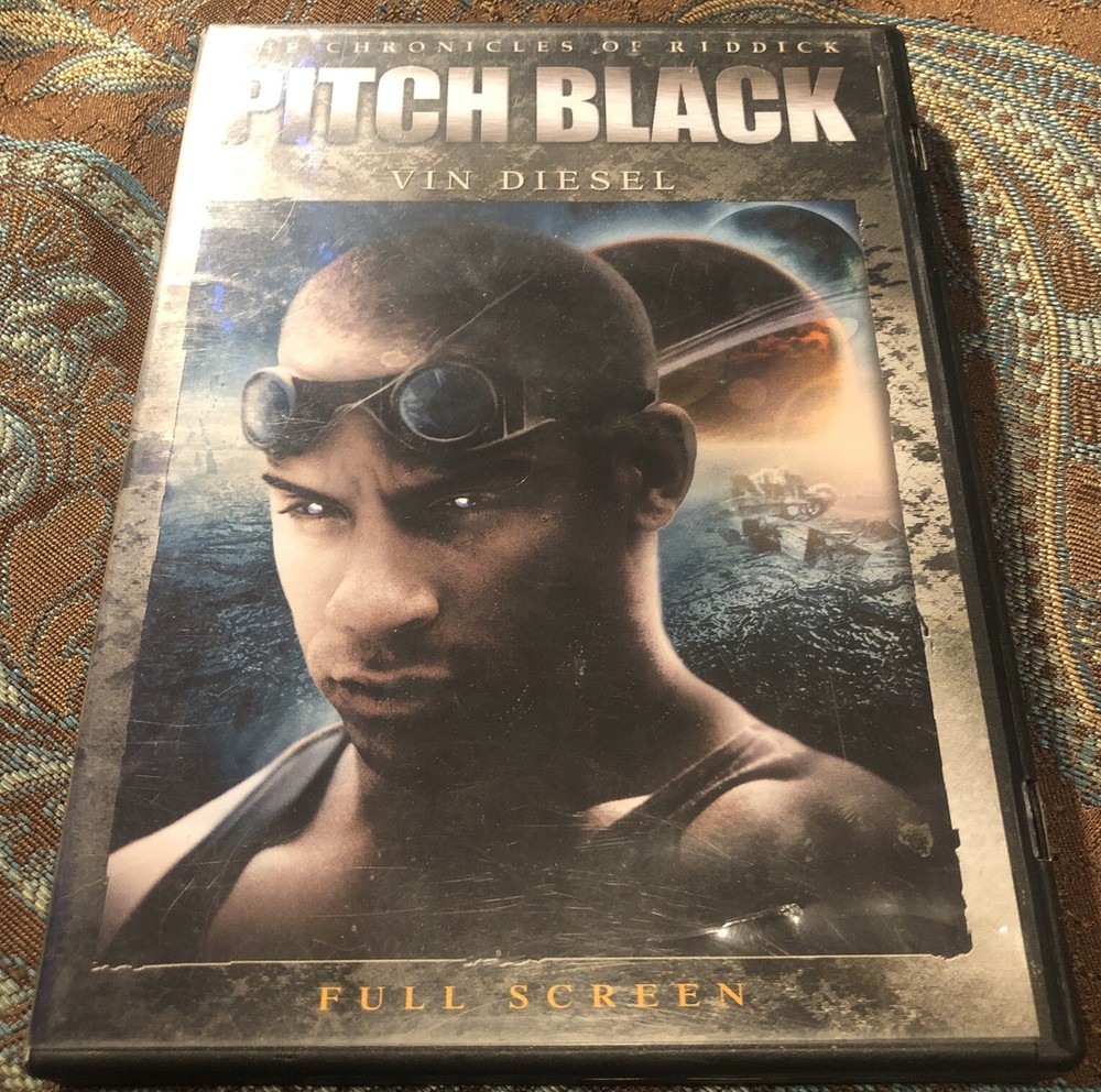 Pitch Black 2004 DVD Full Frame Edition Sci-Fi Thriller  