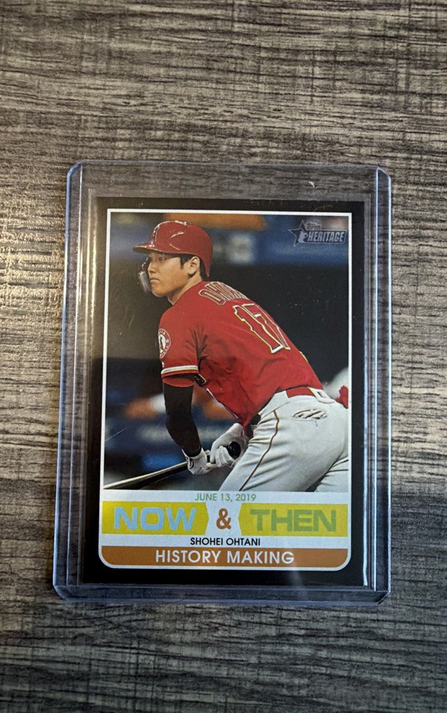 2020 Topps Heritage High Number - Now and Then Shohei Ohtani #NT-7