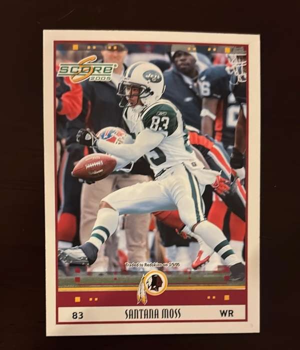 2005 Score #199 Santana Moss