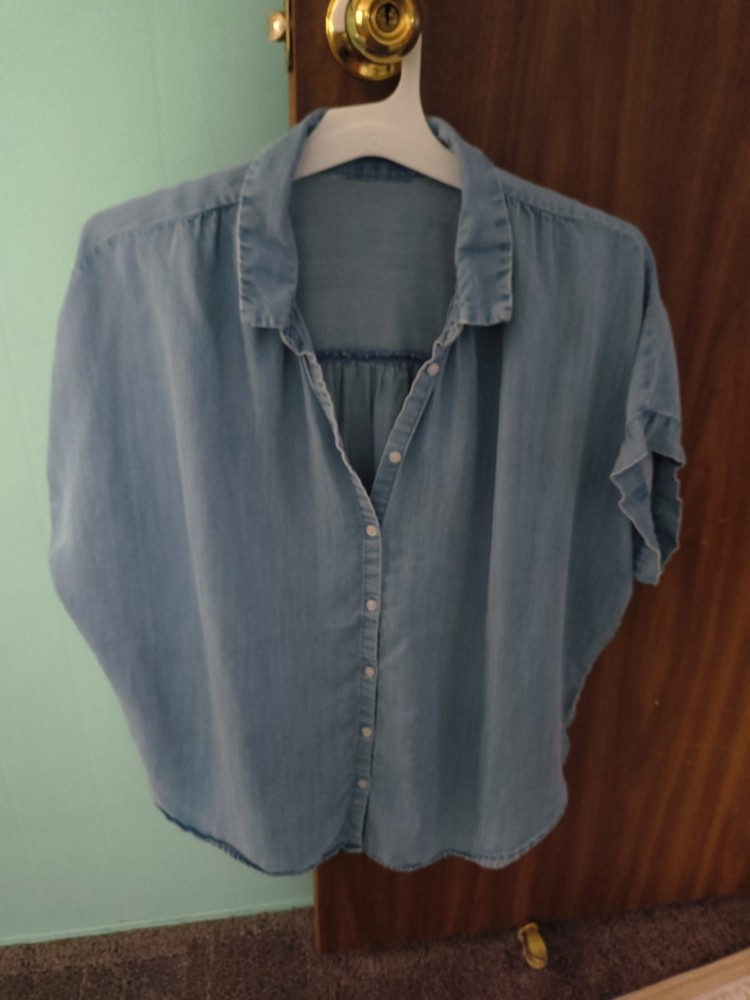 Women's Blue Jeans Denim Shirt