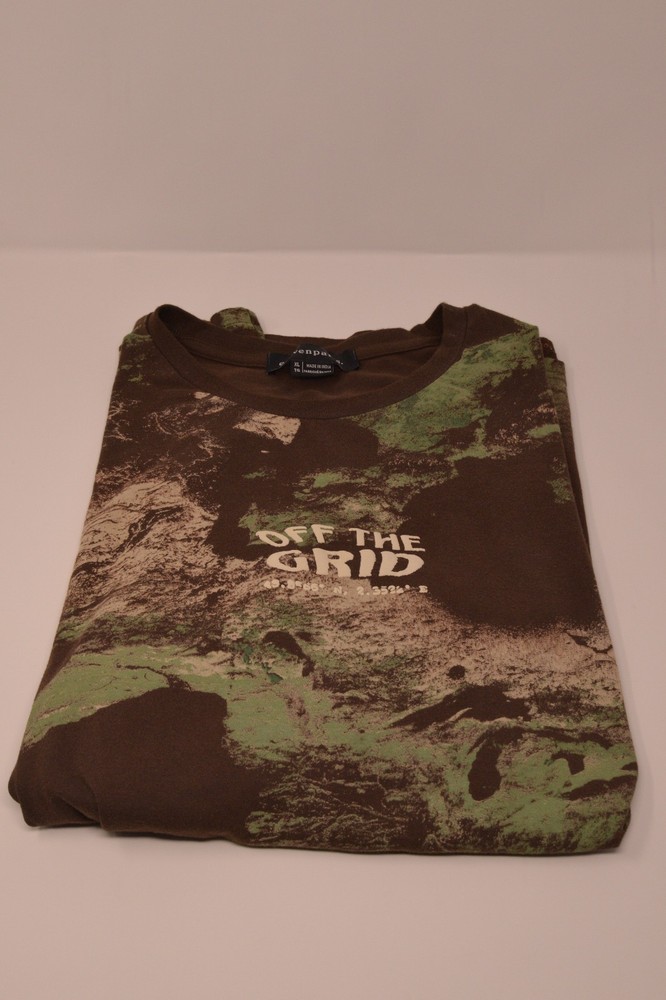Eleven Paris Off The Grid Tee - Camo - Size XL