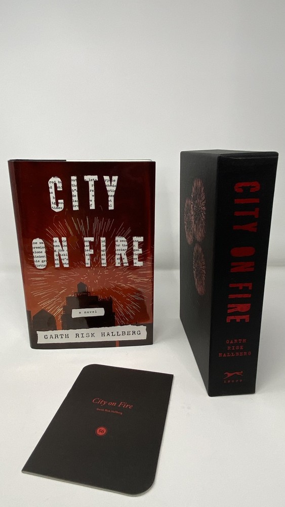 Signed First Edition: City on Fire by Garth Risk Hallberg (Indiespensable V56)