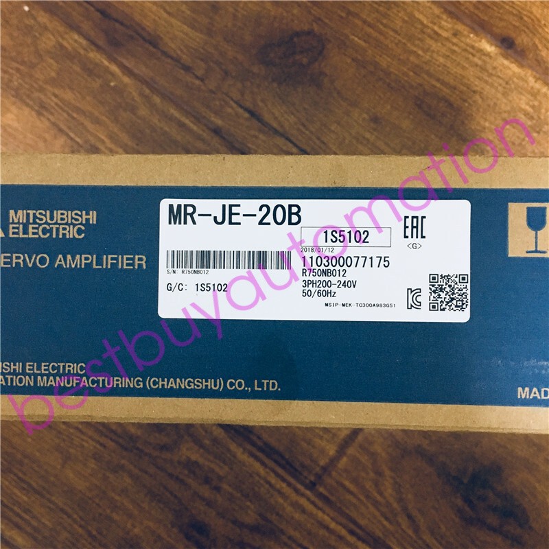 1PC New Mitsubishi MR-JE-20B AC Servo Drive MRJE20B In Box Expedited shipping