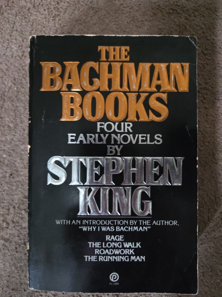 Stephen King The Bachman Books Plume Paperback 4 Novels Horror