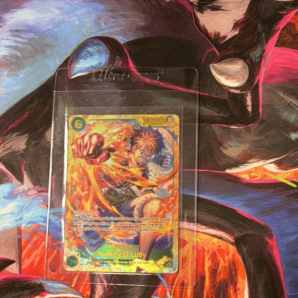 One Piece TCG Monkey D. Luffy SEC Carrying On His Will Op13-118 ENG