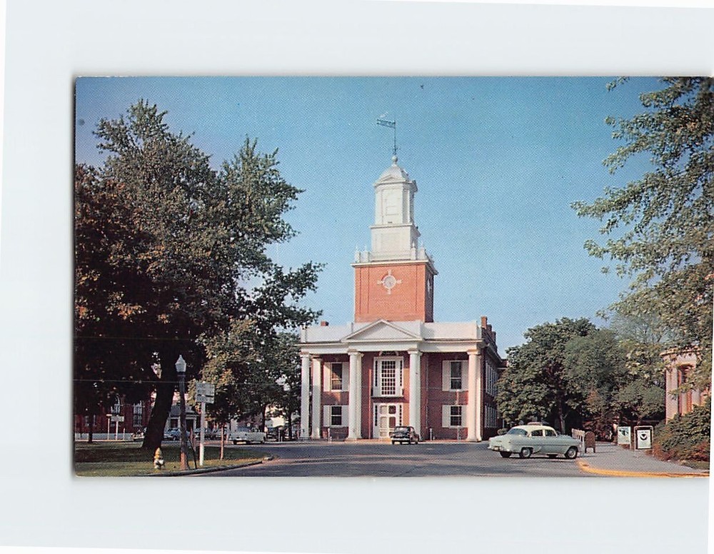 Postcard Sussex County Courthouse Georgetown Delaware USA