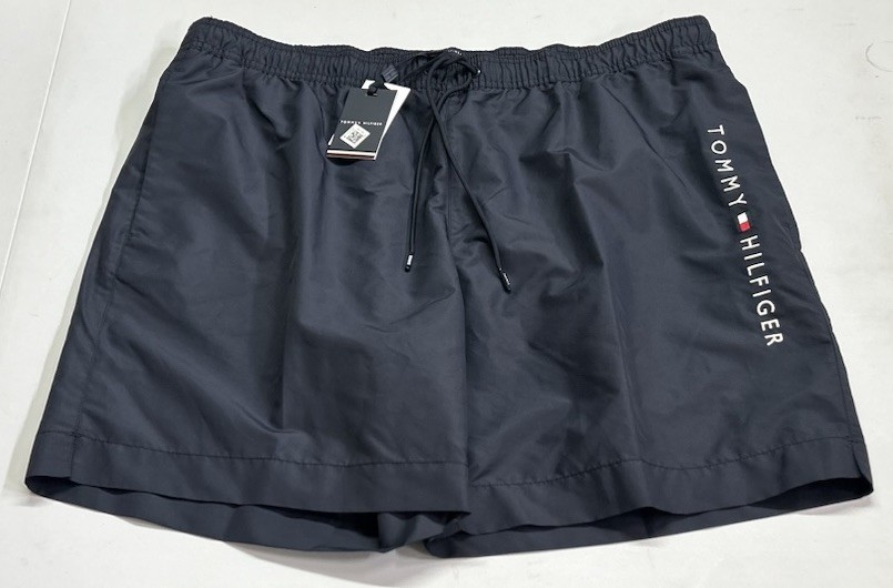 Tommy Hilfiger Mens Blue Regular Fit Swim Trunks Size XXL