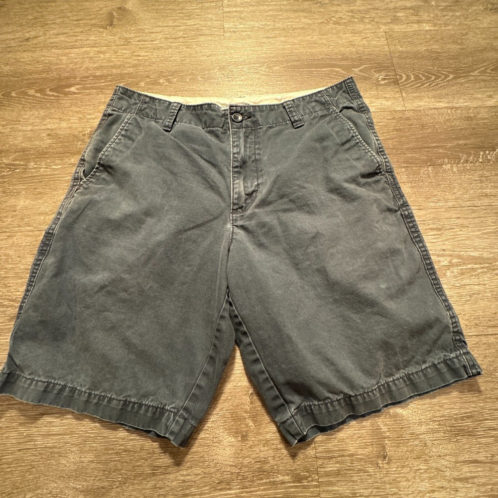 Old Navy Shorts Mens 33 Blue Lived In Straight Cotton Preppy Adult 9
