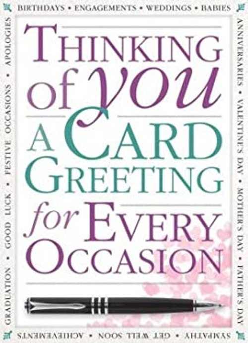 Thinking of You, a Card Greeting for Every Occasion HinklerFree US Delivery | ISBN:1488905576