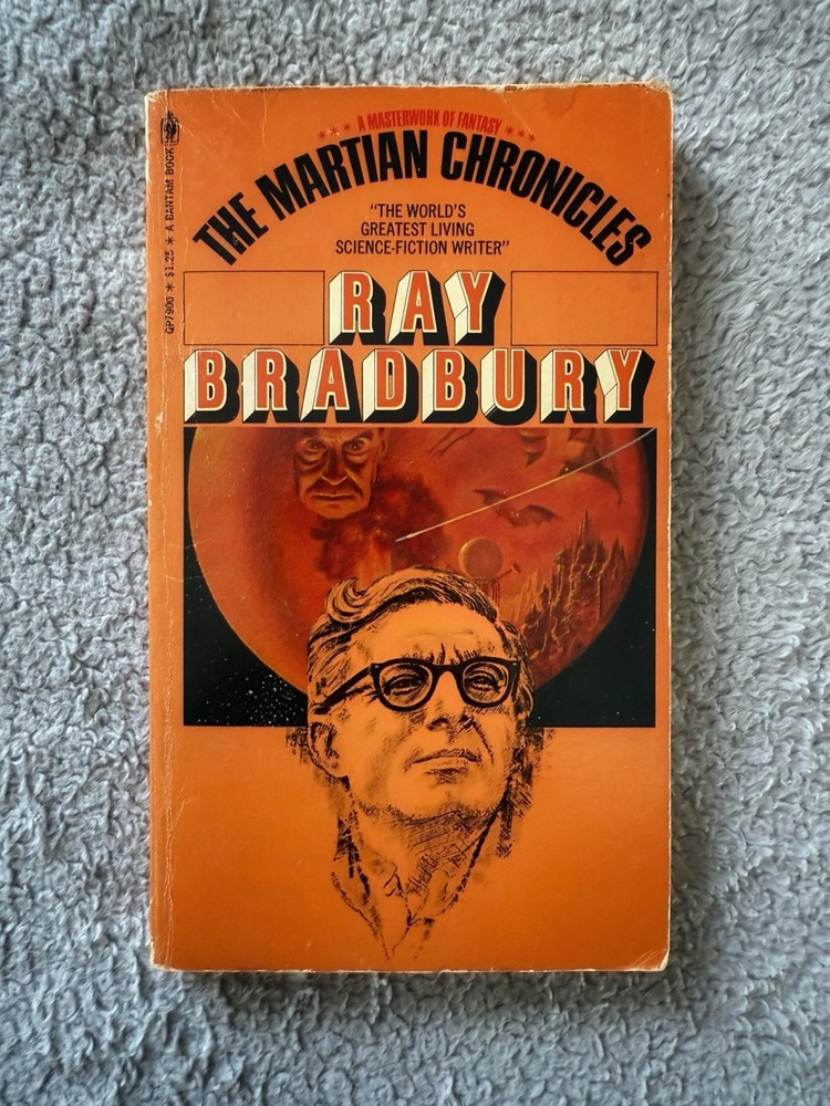 Vintage Copy Of The Martian Chronicles by Ray Bradbury 1970 Bantam Paperback