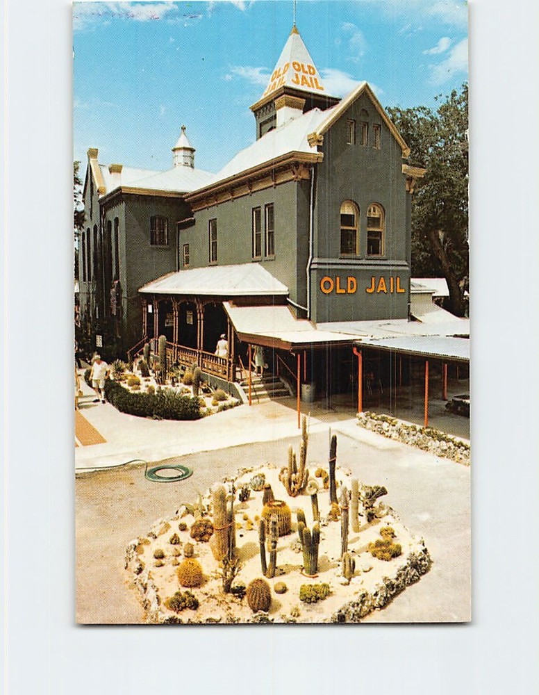 Postcard The Old Jail St. Augustine Florida USA