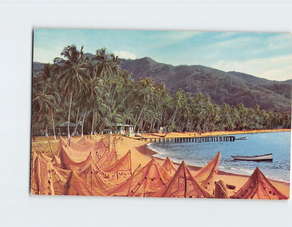 Postcard Beach Scene Venezuela
