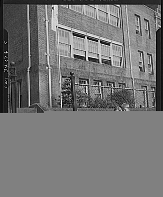 Photo:Brick School Building Exterior 1930s