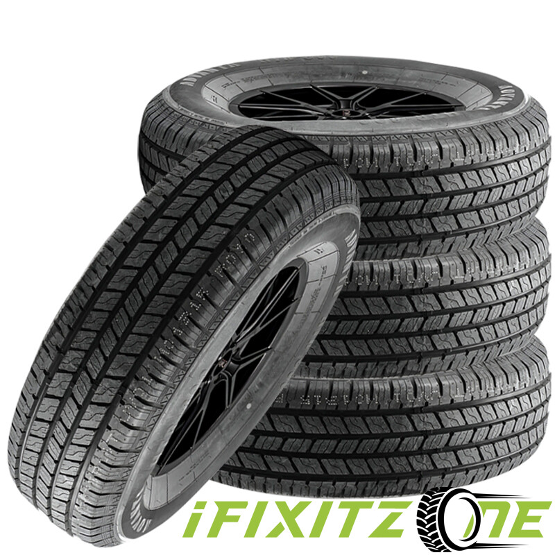 4 Advanta HTR-800 245/65R17 111T Tires, Highway All Season, 500AB, 50K MILEAGE