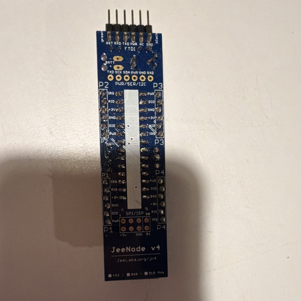 JeeLabs JeeNode v4 AVR Microcontroller Development Board JeeNode Series Kit