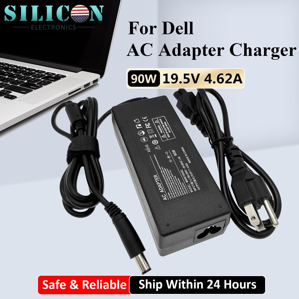 For Dell Latitude E5530 P28G001 Laptop 90W Charger AC adapter Power Supply Cord