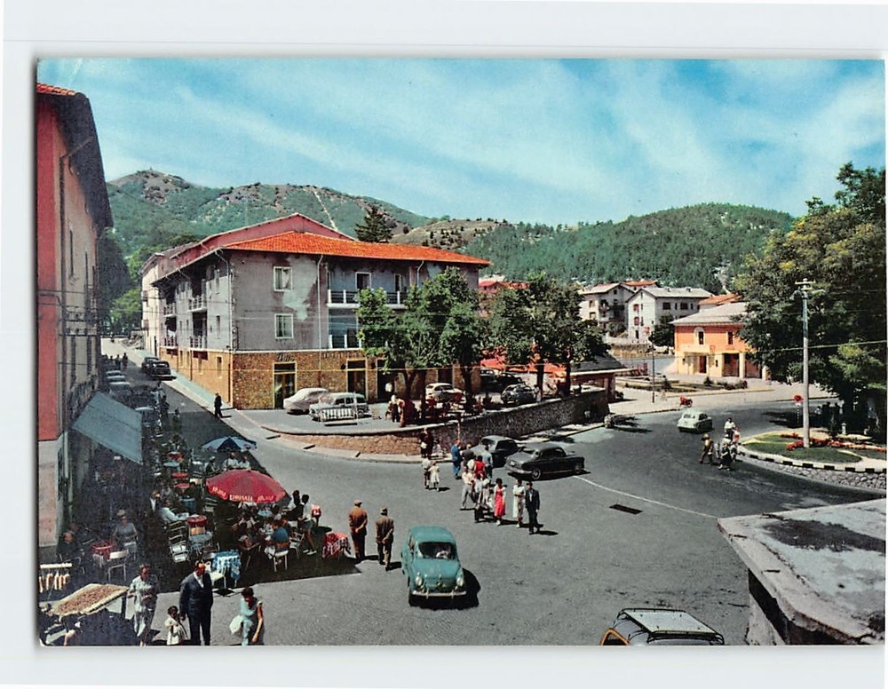 Postcard Largo Duca degli Abruzzi Roccaraso Italy