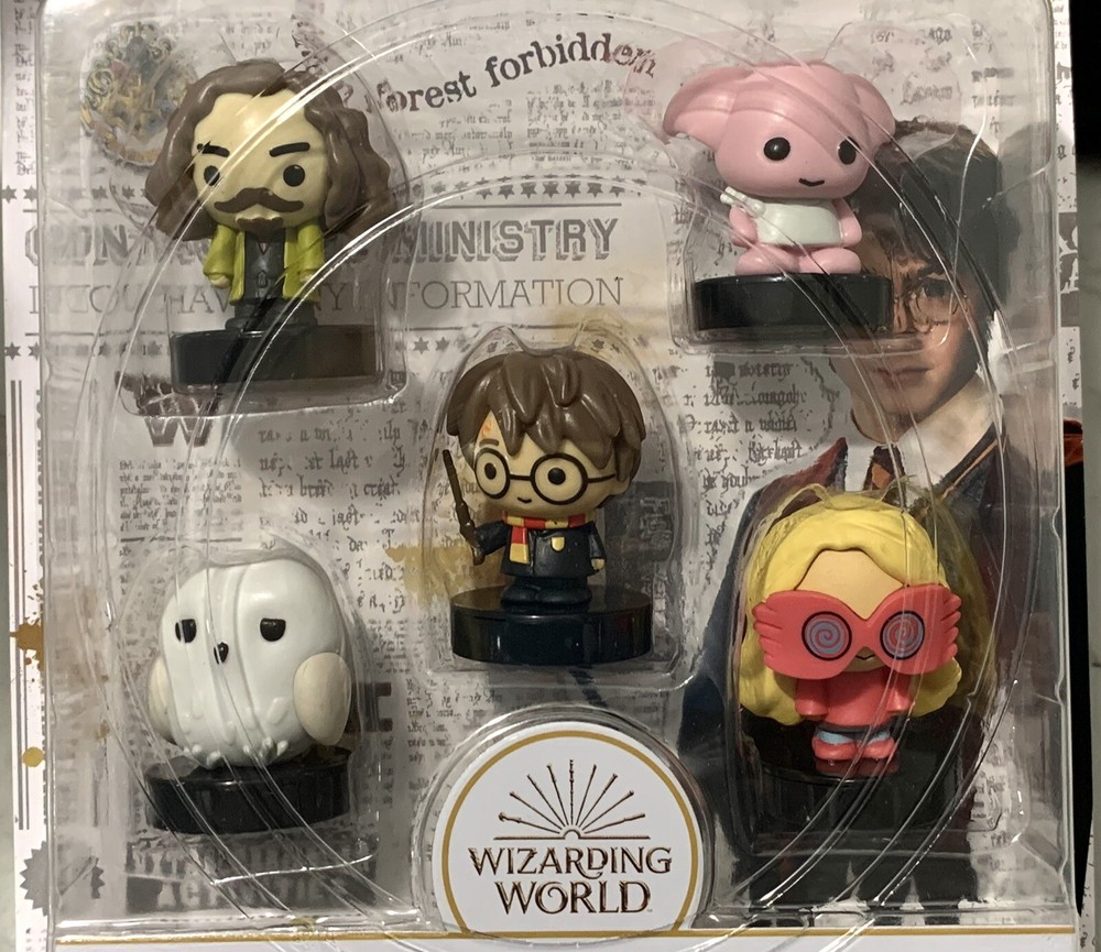 5-pack Harry Potter stampers ~ Harry Potter Luna Hedwig Dobby Sirius Black NIB