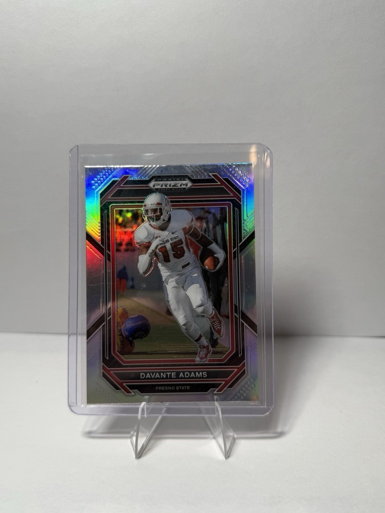 2023 Panini Prizm Draft Picks Davante Adams #24 Silver Prizm