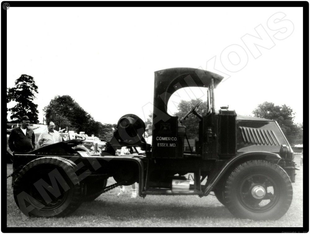 Mack Trucks New Metal Sign: Model AC at Vintage Truck Show