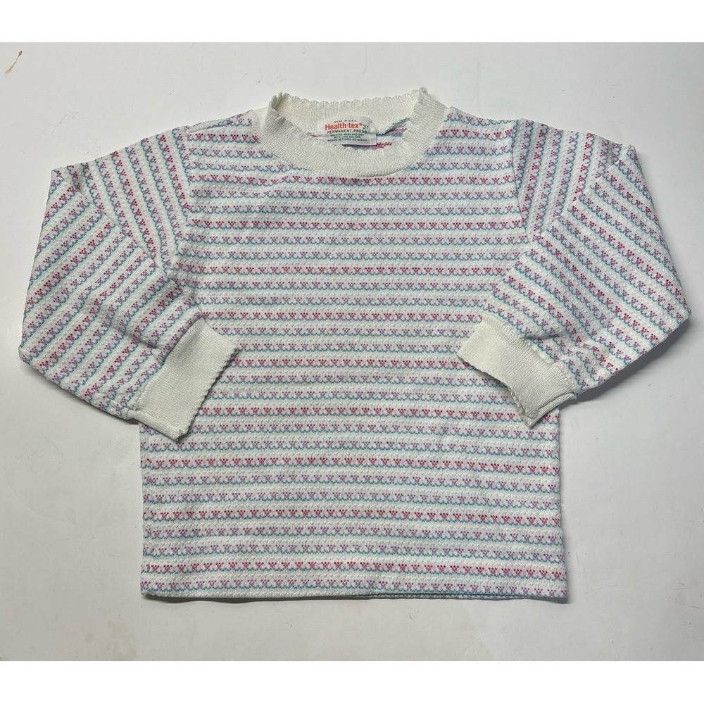Health-Tex kids Vintage (80s-90s) long sleeve shirt (3T) Vintage Baby Clothes