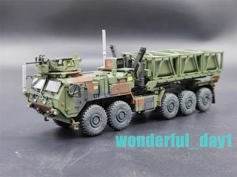 1/72 Scale Oshkosh US Army Tactical Transport Vehicle Camo Green Toy Model