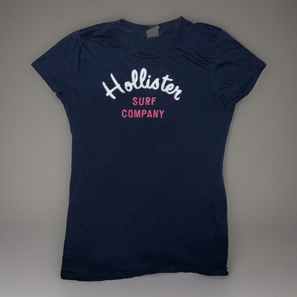 Hollister Womens Graphic T-Shirt Medium