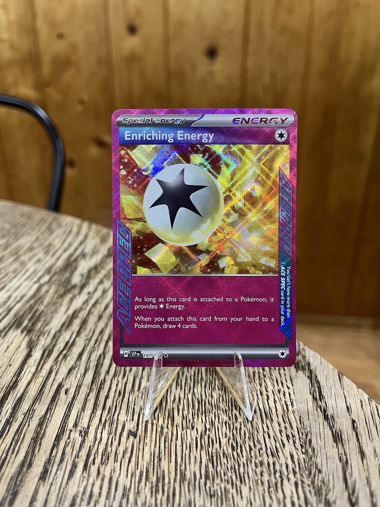 Enriching Energy Ace Spec 191/191 NM - Pokemon Scarlet & Violet Surging Sparks