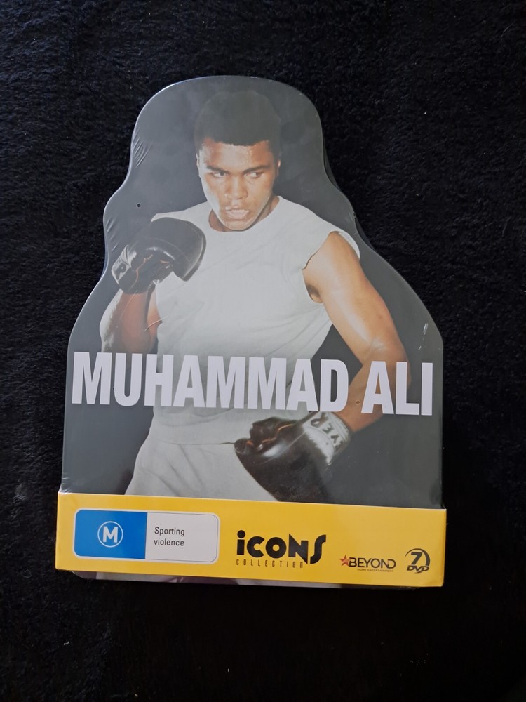 Muhammad Ali Icons Collection Sports DVD in Metal Tin Set