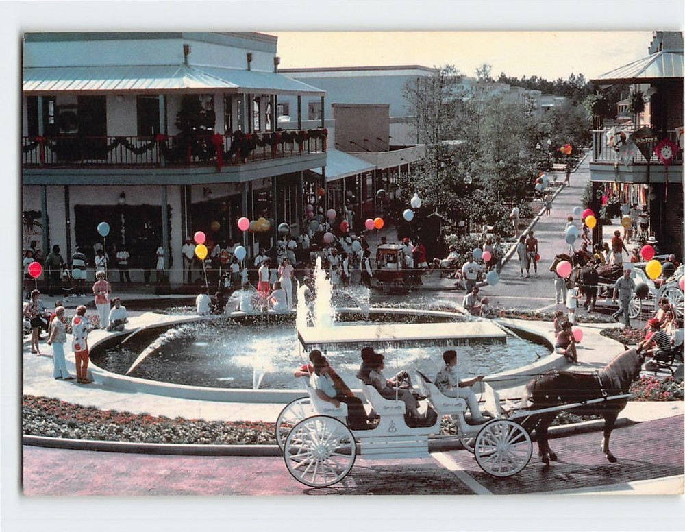 Postcard Scene in Old Town in Kissimmee Florida USA
