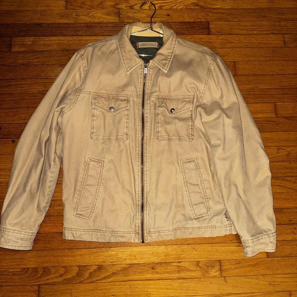 Vintage Y2K Aeropostale Search + Rescue Jacket Size M Chore Workwear Utility