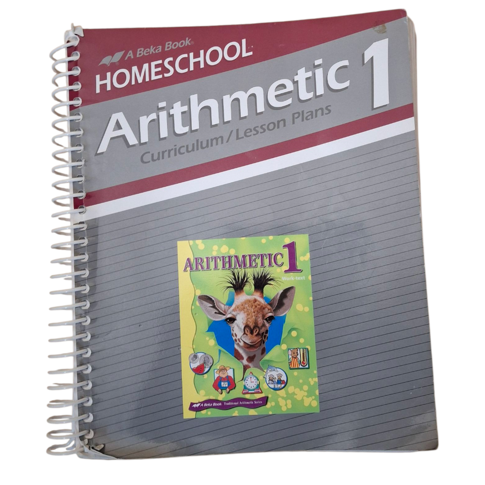 ABEKA Arithmetic 1 Teachers Manual Math 1 1st grade