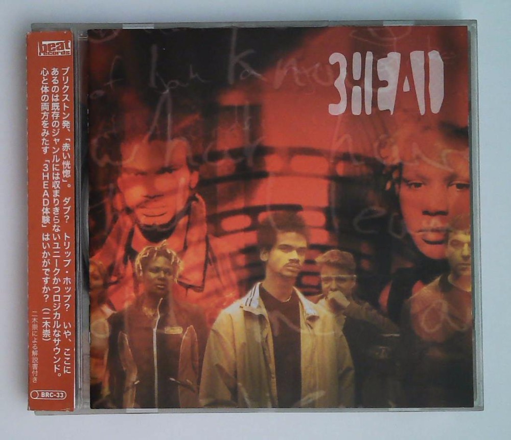 3 Head – 3HEAD BRC-33 JAPAN CD OBI