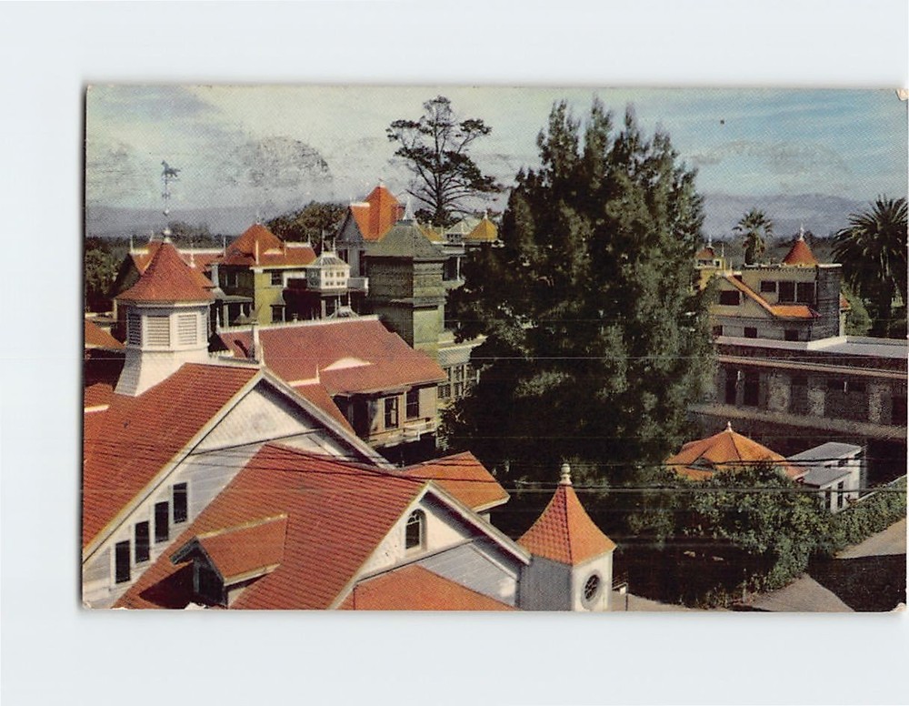 Postcard Winchester Mystery House San Jose California USA