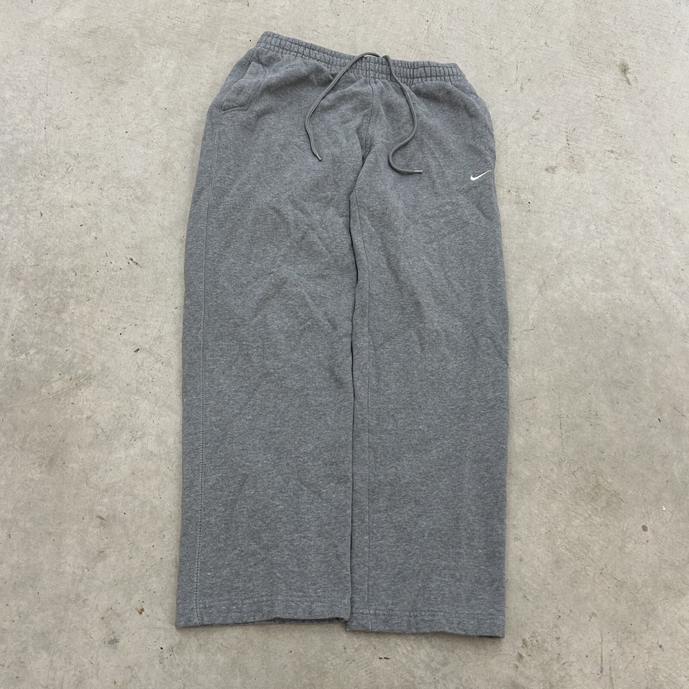 Y2K Nike Gray Cotton Vintage Track Sweatpants Men’s M 29x29 Y2K Activewear