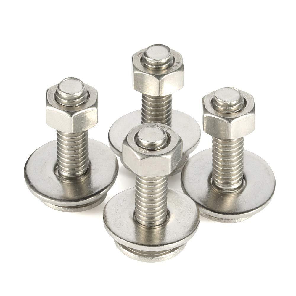 3/8-16 x 1-1/2 Inch Heavy-Duty Carriage Bolts and Nuts Kit with Round Head and Square Neck Design – Durable Steel Construction for Secure Fastening in Wood, Metal, and DIY Projects