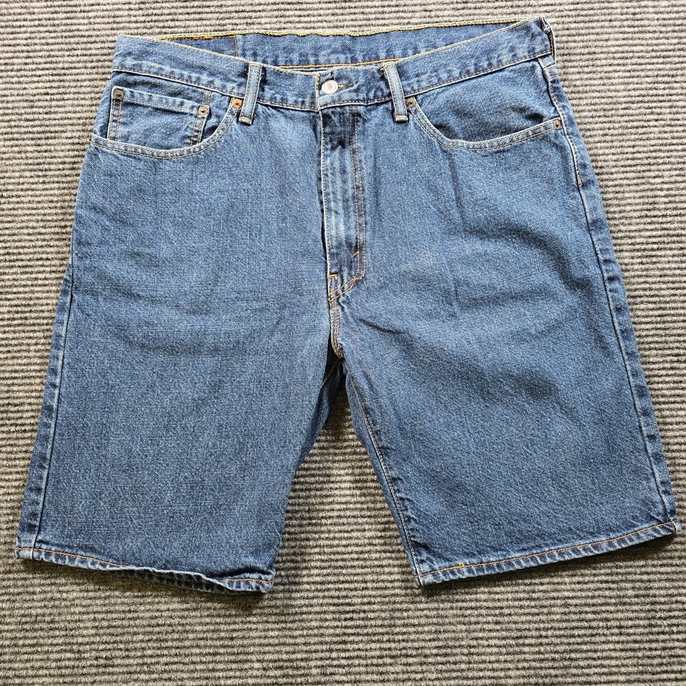 Levi’s 505 Denim Shorts Men's 36 Blue Regular Fit
