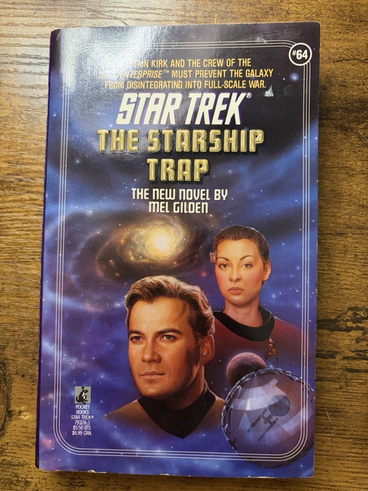 Star Trek - The Starship Trap by Mel Gilden (1993, Mass Market)