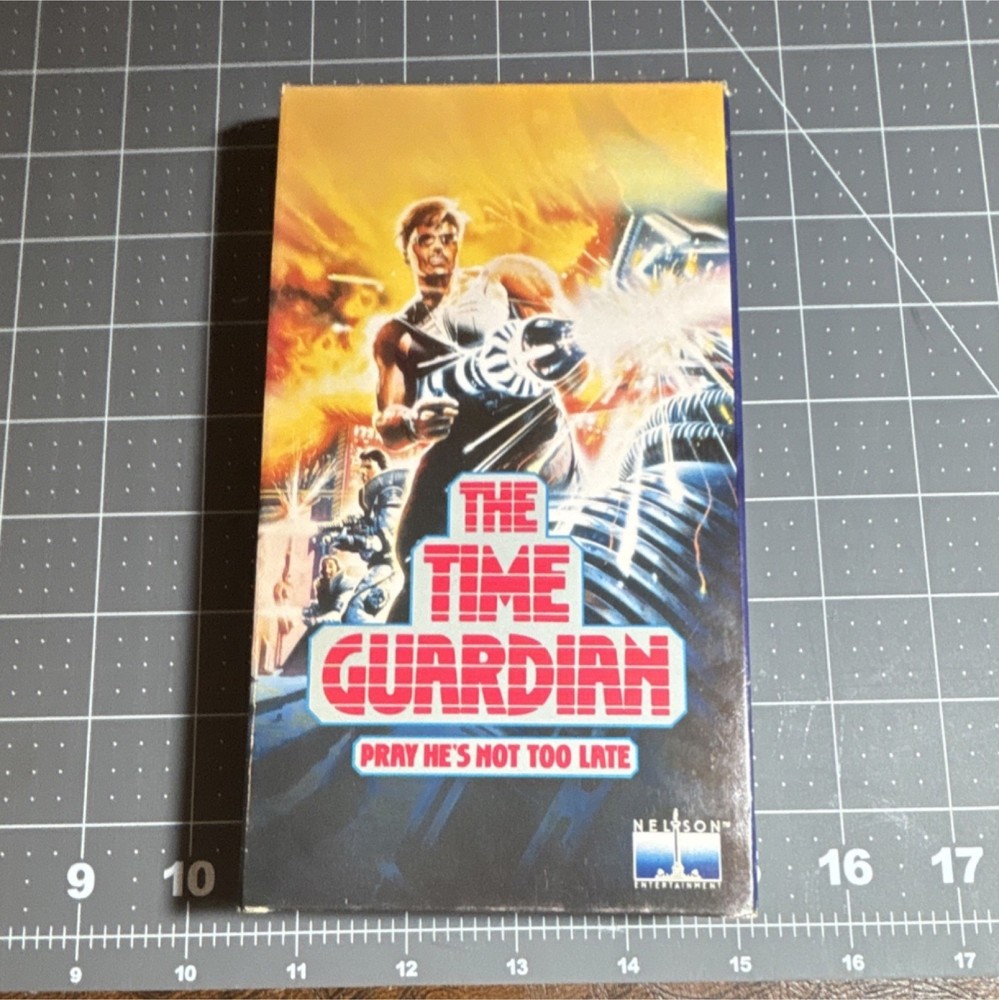 Nelson Entertainment The Time Guardian VHS 1989 Sci-Fi Dean Stockwell tested